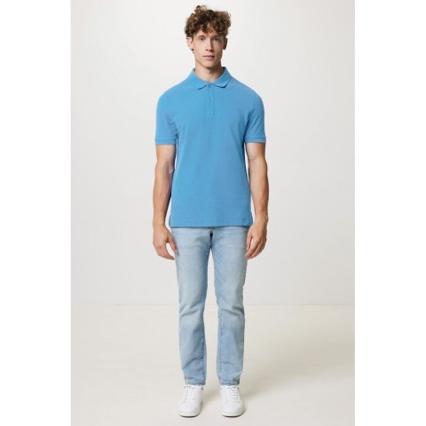 Koszulka polo z bawełny z recyklingu Iqoniq Yosemite