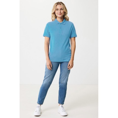 Koszulka polo z bawełny z recyklingu Iqoniq Yosemite