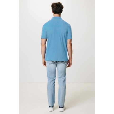 Koszulka polo z bawełny z recyklingu Iqoniq Yosemite