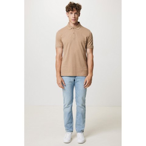 Koszulka polo z bawełny z recyklingu Iqoniq Yosemite