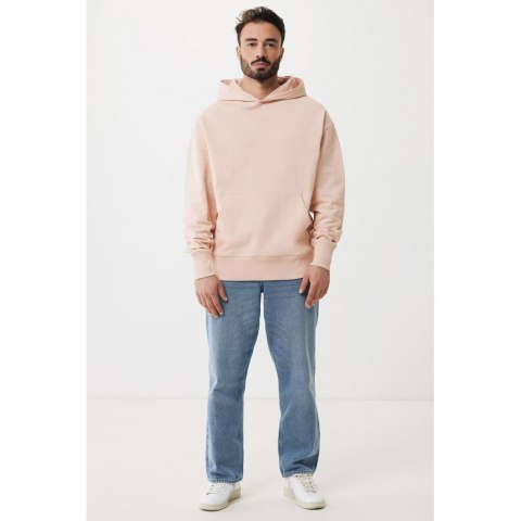 Luźna bluza z kapturem z bawełny z recyklingu Iqoniq Yoho