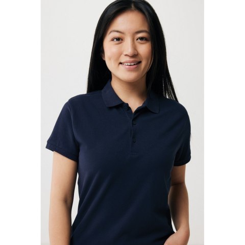 Damska koszulka polo Iqoniq Yosemite, tkanina pique z bawełny z recyklingu
