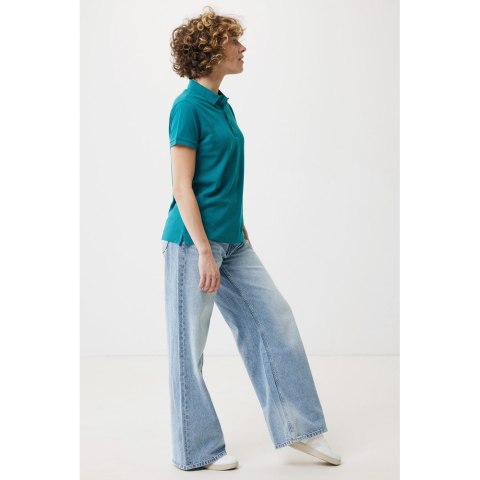 Damska koszulka polo Iqoniq Yosemite, tkanina pique z bawełny z recyklingu