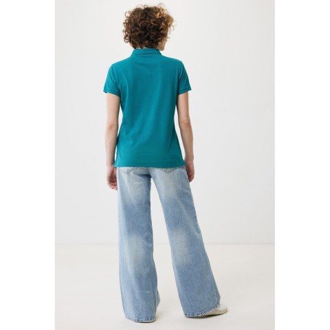 Damska koszulka polo Iqoniq Yosemite, tkanina pique z bawełny z recyklingu
