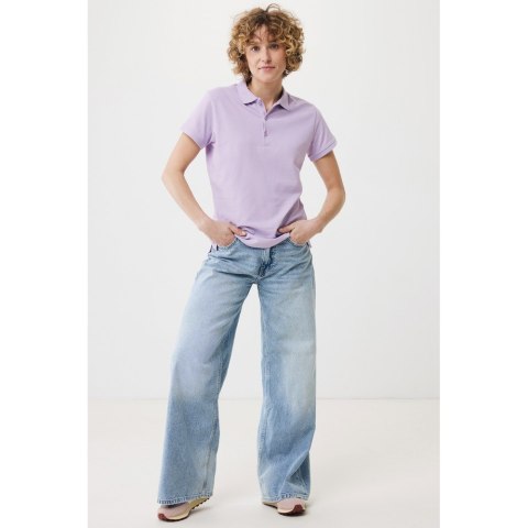 Damska koszulka polo Iqoniq Yosemite, tkanina pique z bawełny z recyklingu