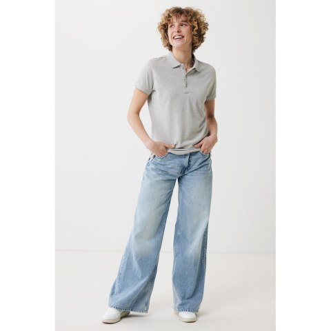 Damska koszulka polo Iqoniq Yosemite, tkanina pique z bawełny z recyklingu