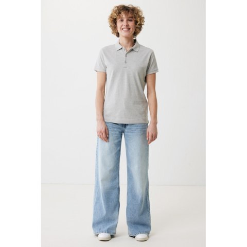 Damska koszulka polo Iqoniq Yosemite, tkanina pique z bawełny z recyklingu