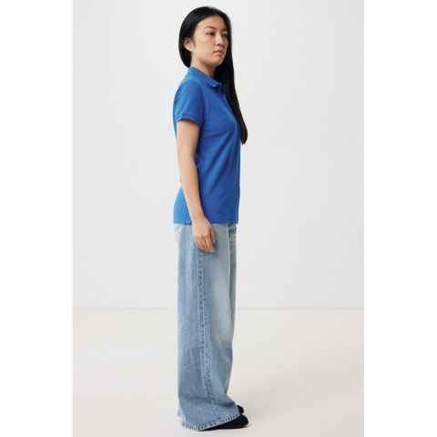 Damska koszulka polo Iqoniq Yosemite, tkanina pique z bawełny z recyklingu