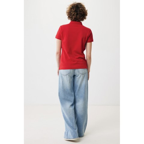 Damska koszulka polo Iqoniq Yosemite, tkanina pique z bawełny z recyklingu