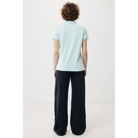 Damska koszulka polo Iqoniq Yosemite, tkanina pique z bawełny z recyklingu