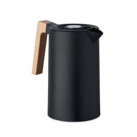 Dzbanek dwuścienny 1L czarny