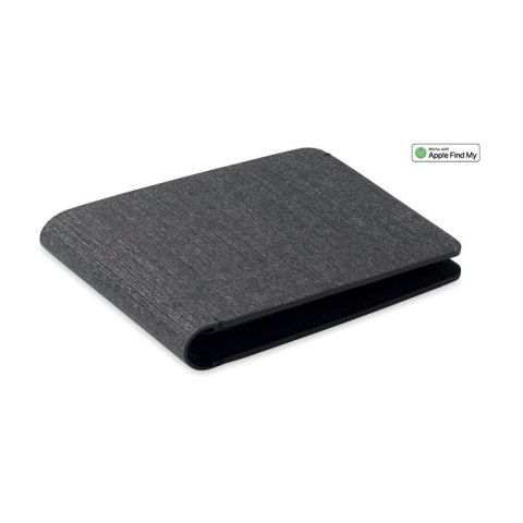 Portfel PU z anti-loss czarny