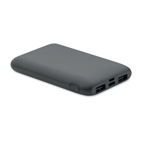 Power bank 5000 mAh kamienny szary