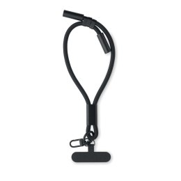 Smycz ładująca do telefonu 60W czarny