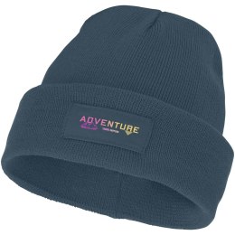 Czapka typu beanie Boreas z naszywką hale blue