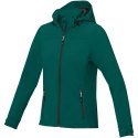 Damska kurtka softshell Langley forest green2