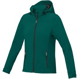 Damska kurtka softshell Langley forest green2