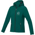 Damska kurtka softshell Langley forest green2