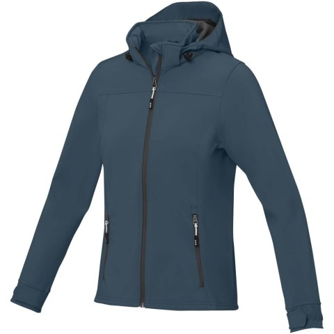 Damska kurtka softshell Langley hale blue