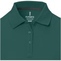 Damskie polo Calgary z krótkim rękawem forest green2