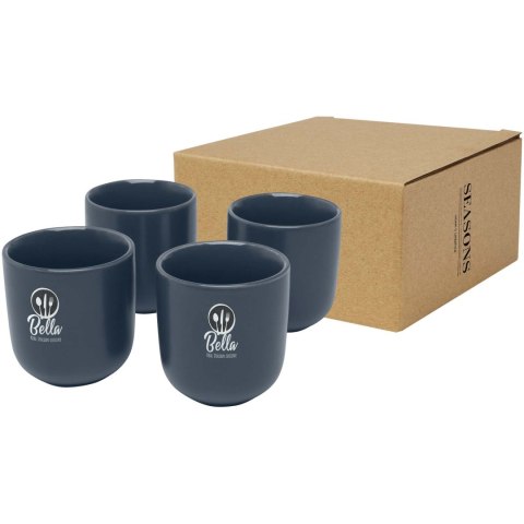 Male 4 sztuki, filiżanka do espresso o pojemności 90 ml hale blue