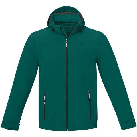 Męska kurtka softshell Langley forest green2