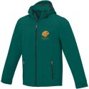 Męska kurtka softshell Langley forest green2