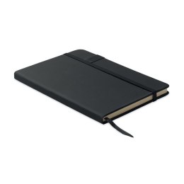 Notebook A5 z portem USB czarny
