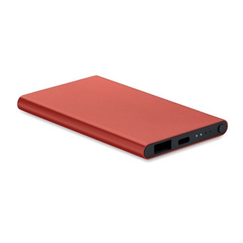 Power Bank 4000 mAh typ C burgund