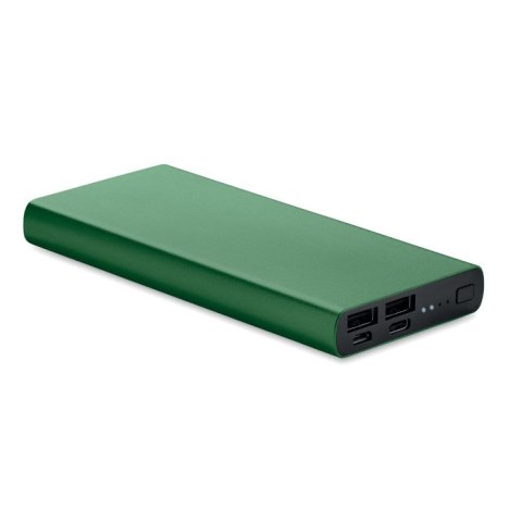 Power bank 10000 mAh ciemnozielony