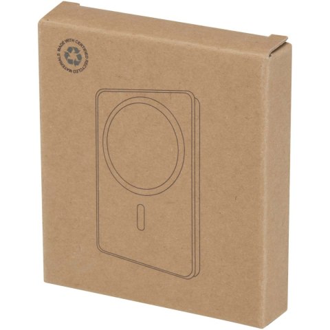 Acrab magnetyczny bezprzewodowy powerbank o pojemności 5000 mAh i mocy 15 W z technologią PD 20 W — wykonany z tworzy