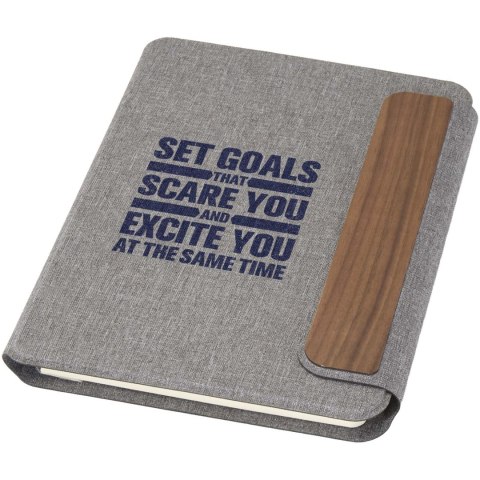 Andean portfolio A5 z recyklingu z certyfikatem RCS szary