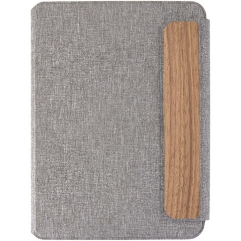 Andean portfolio A5 z recyklingu z certyfikatem RCS szary