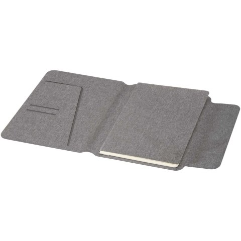 Andean portfolio A5 z recyklingu z certyfikatem RCS szary