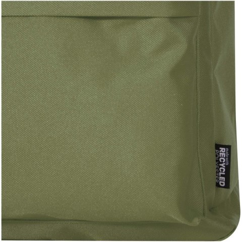 Byron plecak na 14-calowego laptopa o pojemności 16 l z recyklingu z certyfikatem GRS oliwkowy