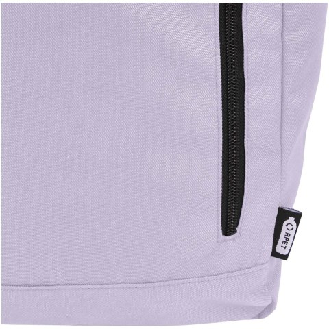 Byron plecak na laptopa 15,6 cala z tworzywa RPET z certyfikatem GRS z zawijanym zamknięciem, 18 l liljowy