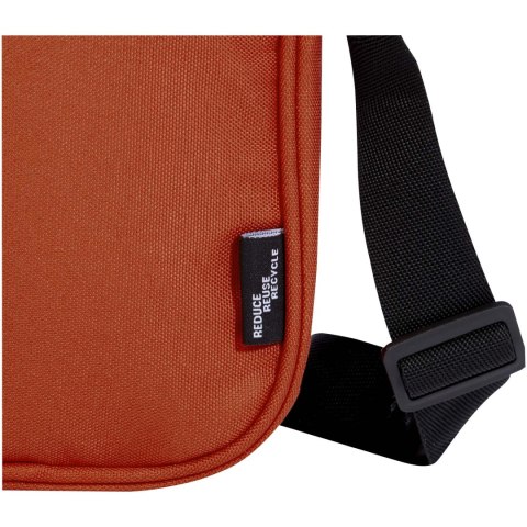 Byron torba na ramię o pojemności 2 l wykonana z materiałów z recyklingu z certyfikatem GRS brick