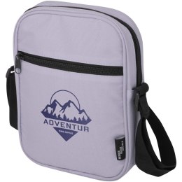 Byron torba na ramię o pojemności 2 l wykonana z materiałów z recyklingu z certyfikatem GRS liljowy