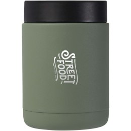 Doveron pojemnik śniadaniowy ze stali nierdzewnej z recyklingu o pojemności 500 ml zielony melanż