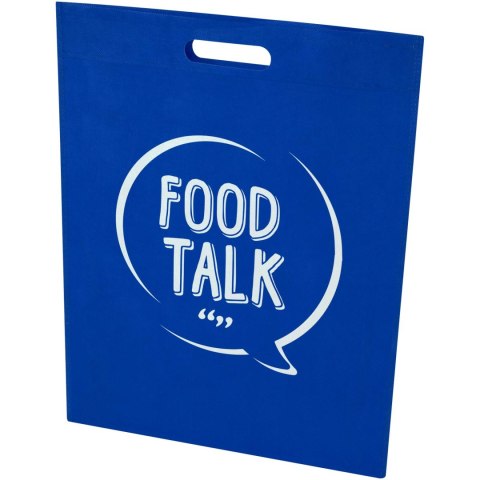 EcoSeal torba na zakupy o pojemności 5 l z włókniny z recyklingu z certyfikatem GRS błękit królewski