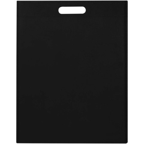 EcoSeal torba na zakupy o pojemności 5 l z włókniny z recyklingu z certyfikatem GRS czarny