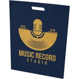 EcoSeal torba na zakupy o pojemności 5 l z włókniny z recyklingu z certyfikatem GRS granatowy