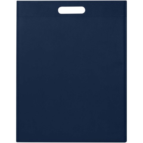 EcoSeal torba na zakupy o pojemności 5 l z włókniny z recyklingu z certyfikatem GRS granatowy