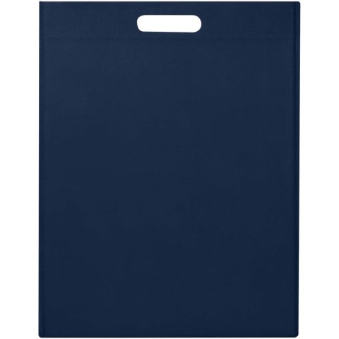 EcoSeal torba na zakupy o pojemności 5 l z włókniny z recyklingu z certyfikatem GRS granatowy