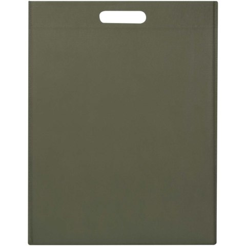 EcoSeal torba na zakupy o pojemności 5 l z włókniny z recyklingu z certyfikatem GRS leśny zielony