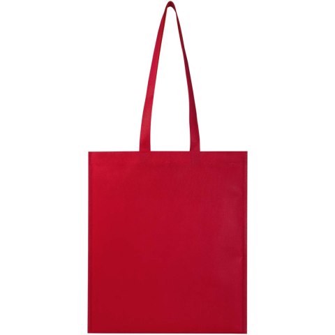 EcoSeal tradycyjna torba na zakupy z włókniny z recyklingu o pojemności 6 l z certyfikatem GRS czerwony