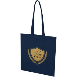 EcoSeal tradycyjna torba na zakupy z włókniny z recyklingu o pojemności 6 l z certyfikatem GRS granatowy