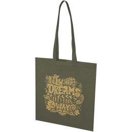 EcoSeal tradycyjna torba na zakupy z włókniny z recyklingu o pojemności 6 l z certyfikatem GRS leśny zielony