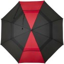 Jeff 55-calowy wiatroodporny parasol golfowy czerwony