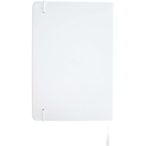 Legato Elegance zestaw notatnik A5 w twardej okładce z piórem kulkowym biały podstawowy, czarny